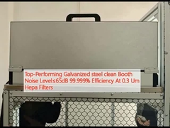 Hochleistungsverzinkte Stahlreinigung Stallgeräuschniveau≤65dB 99,999% Effizienz bei 0,3 Um Hepa Filter