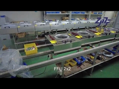 FFU-Fanfilter aus Edelstahl mit HEPA-Filter und Systemsteuerung