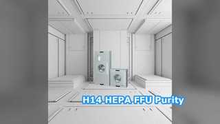 H14 HEPA FFU-Lösung für saubere Luft