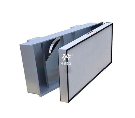 Industrie 4.0-Lösungen FFU-Ventilatorfilter mit fortgeschrittener Luftströmungsgeschwindigkeit und Edelstahl-/Aluminiumrahmen