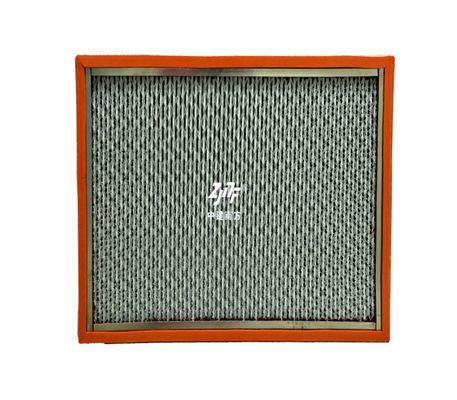 Industrie Fabrik Halbleiter H14 H13 250°C Glasfaser HEPA-Filter, hochtemperaturbeständige HEPA-Luftfilterplatte