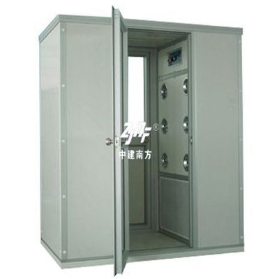 Custom Cleanroom Luftdusche mit flexiblem Design Tür Innen- und Gesamtmaße individuell