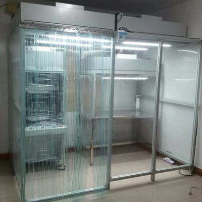 Moduläres Reinraum-Chassis mit Laminar-Flow-Hood Ruhiger Betrieb 110V/220V Stromversorgung