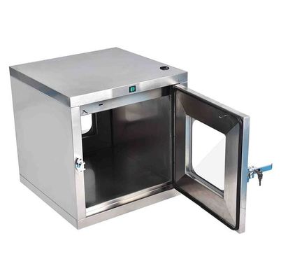 angepasste Industrie Luftdusche Transferfenster Reinraum Passbox Elektronische mechanische Verriegelung Edelstahl