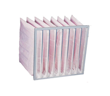 Mittlere Effizienz synthetische Faser Taschenfilter, HVAC F5 F6 F7 F8 F9 Staub sammeln Taschenfilter