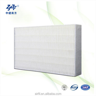 HVAC-System HEPA-Austauschglasfasermaterial Luftreiniger Filterelement Höchstfeuchtigkeit ≤100%HR für geflochtene Filter