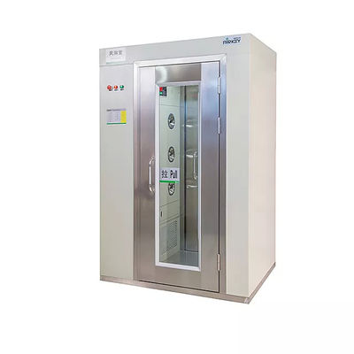 Modulare Reinigungsmaschine Kraft 3-Ventilator Luftdusche Reinigungsraum mit LED-Display Rollerläden Tür und schnelle Luftgeschwindigkeit 22-25 M/S