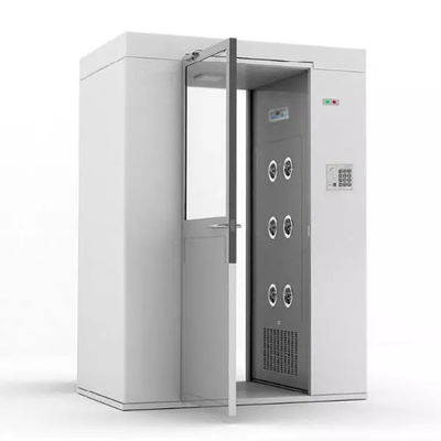Neue motorische Energieeinsparende Luftdusche für saubere Räume mit LED-Display SUS304 aus Edelstahl 380V/50HZ Leistung