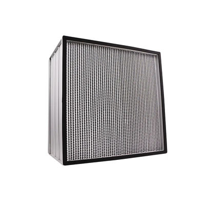 Tief geflochtener Reinraum-HEPA-Filter mit superfeiner Glasfaser-Aluminiumfolie