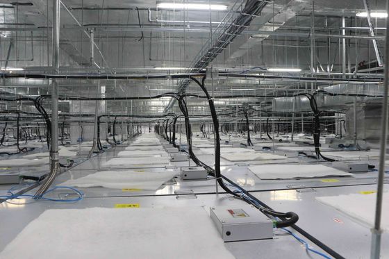 GMP Modular Cleanroom Klasse 100 OEM ODM Portable Staubfreies Sicherheitsreinigungssystem
