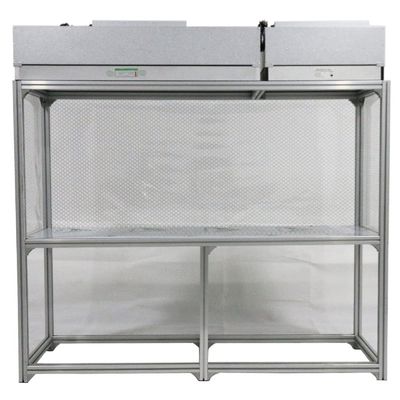 H14 U15 Vertikaler Laminar-Flussschrank, HEPA-Flusskappe ISO 4 5 Klasse 10 100