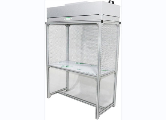 Edelstahl/Aluminium-Arbeitsfläche Laminar Flow Hood Labor 1000-1200m3/h Leuchtstoffbeleuchtung