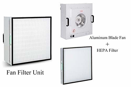 110V/120V 50HZ/60HZ Spannungsfilter-Ventilatoren mit HEPA-Größe 570*570*69 mm