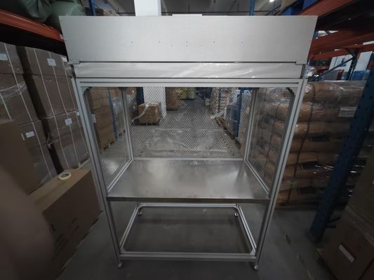 Hocheffizientes Laminar-Luftstromsystem Edelstahl-Arbeitsfläche Tragbare automatische Luftstromsteuerung