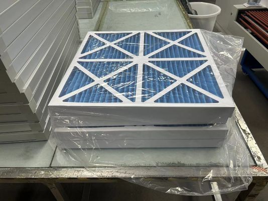 Aufnahme großer Partikel Widerstandsfähige Gewebe Vorluftfilter mit Luftstromkapazität