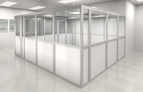 Modularer Reinraum für die Drogenproduktion