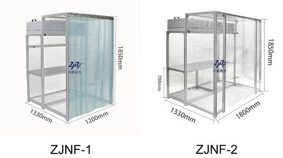 Reinraum-Stall für die pharmazeutische Produktion Impfstoffe Saubere und sichere Laminar-Flow-Technologie mit HEPA-Filtern