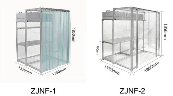 Laminare FFU-Luftstromsteuerungen Reinraum-Stand Neues Modell für Produktionsanlagen und Laborarbeiten oder Chemie