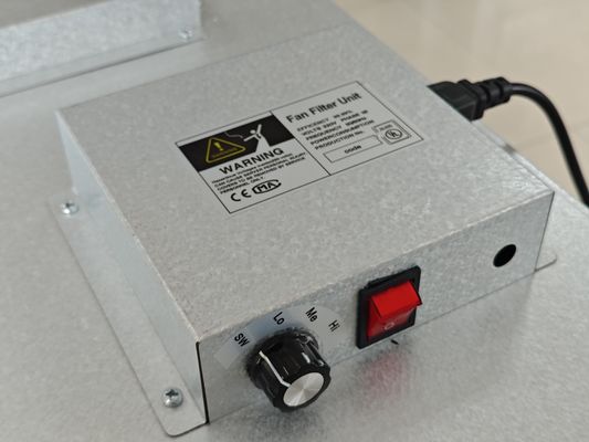 Wirksamkeit 99,99% H14 FFU Lüfterfilter-Einheit SUS304 Edelstahl Aluminium Zink beschichtet