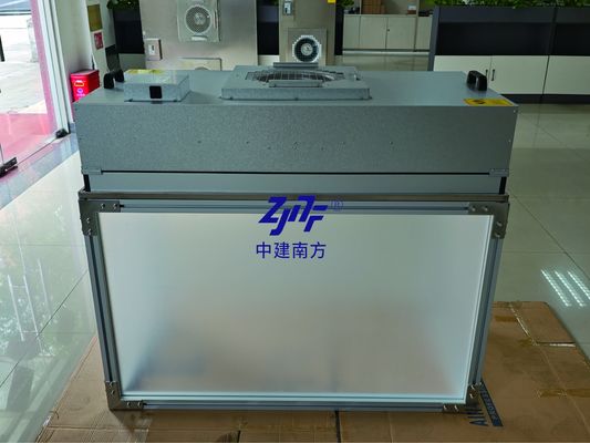 Akrylplatten-Aluminiumrahmen FFU Saubere Arbeitsbank Hepa-Fan-Filter-Einheit HEPA H14 für saubere und kontrollierte Halbleiterherstellung