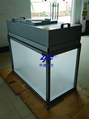 Acryl-Laminar-Flow Hood Aluminiumrahmen FFU Reinarbeitsbank HEPA-Ventilatorenfilter für Reinräume Biotechnologie Pharmazeutika Elektronik und Medizinprodukte