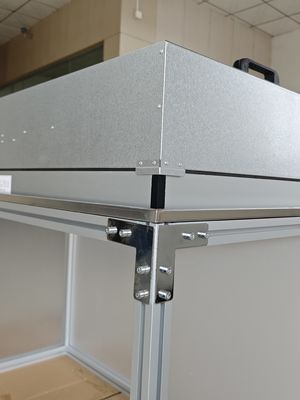 Einheitlicher laminarer Luftstrom und 99,99% Filterwirksamkeit in HEPA-Laminar-Flusskappe für saubere Arbeitsplätze