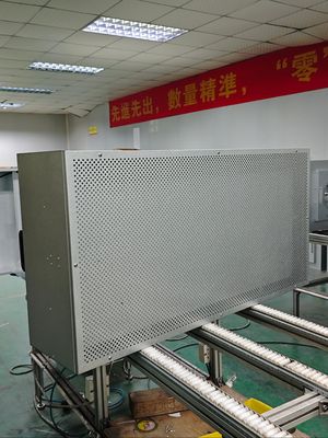 Galvanisierter Stahlrahmen Glasfaserfilter Laminar-Flow Hood für Kundenanforderungen ≥ 99,99% Wirksamkeit