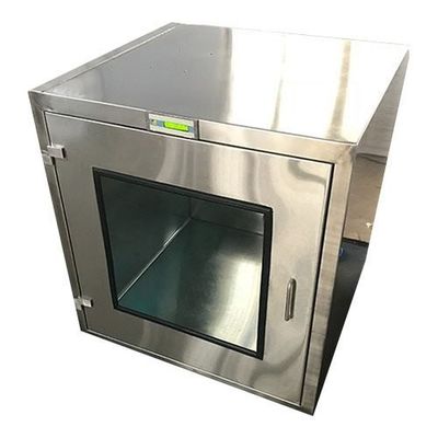 Reinraum aus Edelstahl Durchgang durch Fenster 500x500 Reinraum Durchgang durch Kammer