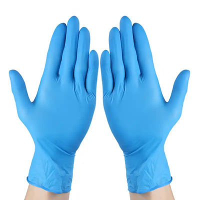 Reinraum-Nitrilhandschuhe, antistatisch wasserdicht, pulverfrei für Gesundheitswesen und Forschung, Lebensmittel- und Chemieindustrie
