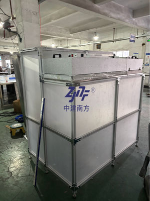 Wartung in Reinraumkabine mit Überdruck, modularem Design und Kernfiltersystem, Reinheitsgrad 000