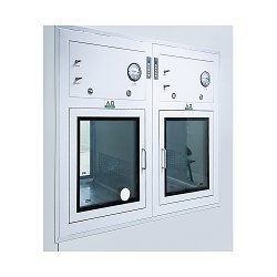 Anpassbare Doppel-Türen-Reinraum-Schleuse mit UV-Licht