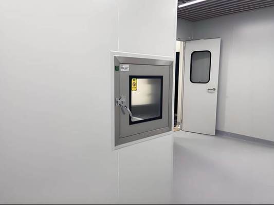 Reinraum Passage Schrank für kontrollierten Gegenstand Transfer Ort Schließen Aktivieren Abrufen nicht beide Türen gleichzeitig öffnen