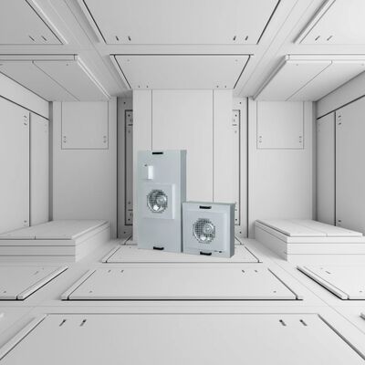 Industrial H14 Class HEPA Fan Filter Unit with SUS304 Stainless Steel Frame and Three-Speed Control for Cleanrooms
