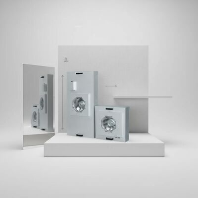 quality H14 HEPA Lüfterfiltereinheit mit SUS304 Edelstahlrahmen und Dreistufenregelung für Reinräume factory