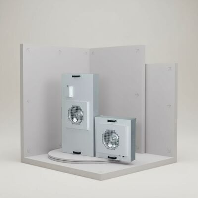 quality H14 HEPA Lüfterfiltereinheit mit SUS304 Edelstahlrahmen und Dreistufenregelung für Reinräume factory