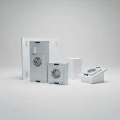 quality H14 HEPA Lüfterfiltereinheit mit SUS304 Edelstahlrahmen und Dreistufenregelung für Reinräume factory
